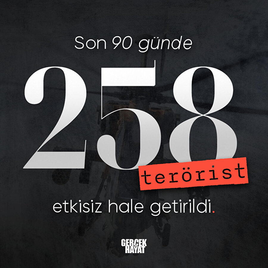 Terörle mücadelede üç aylık bilanço