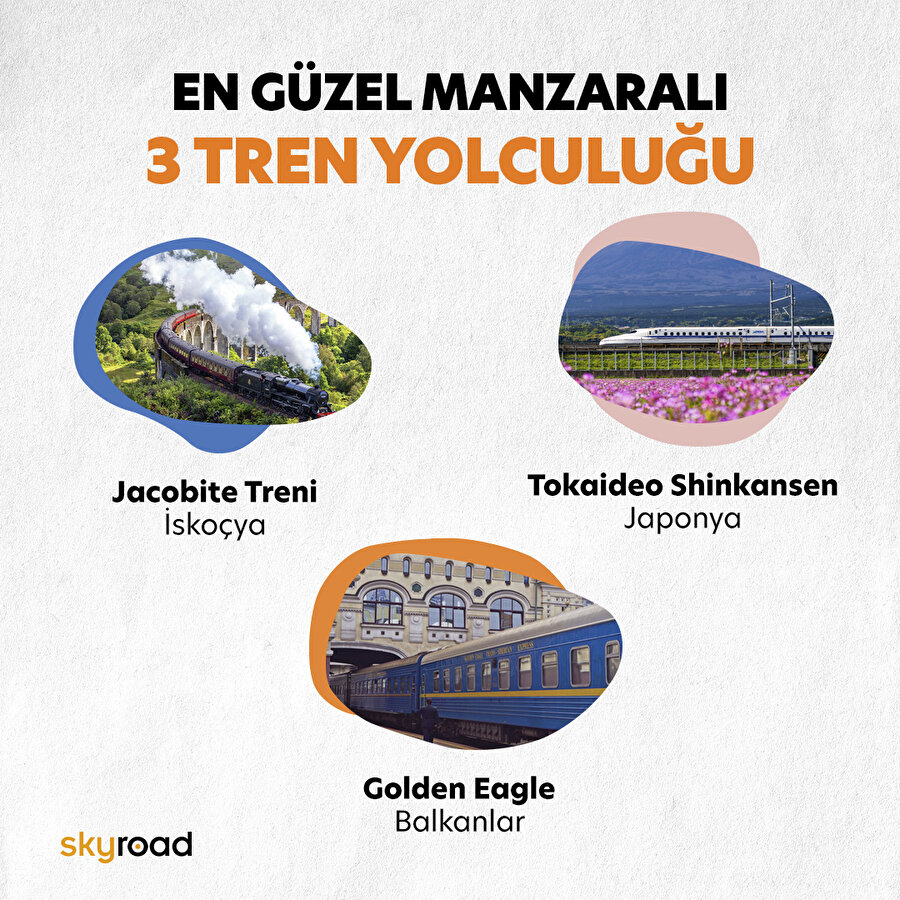 En güzel manzaralı 3 tren yolculuğu 🚆