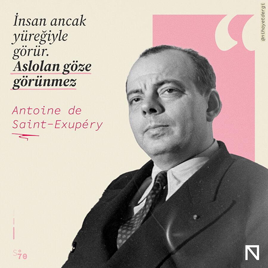 İnsan yüreğiyle görür