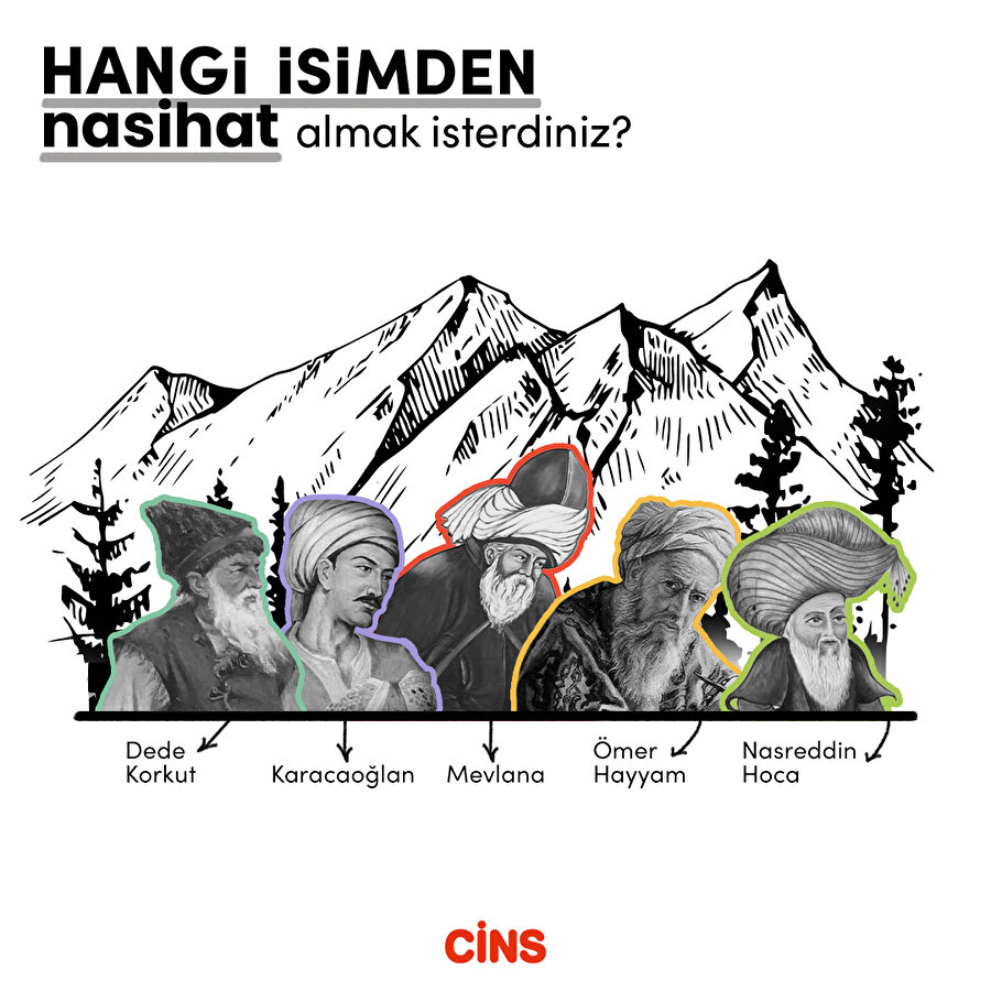 Hangi isimden nasihat alırdınız?