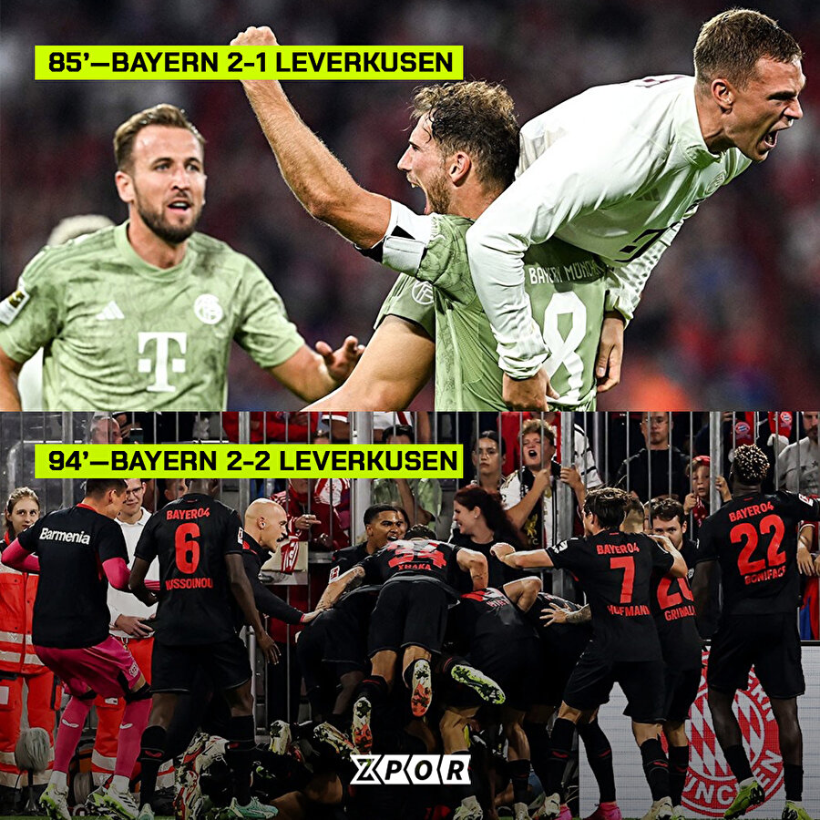 Bayern Münih, puan kaybı yaşadı