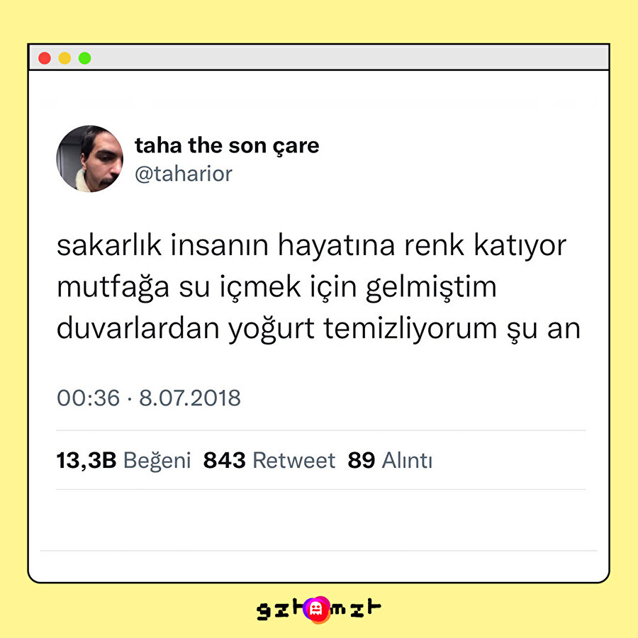 Sakarları gözlerinden yaş aktı bile
