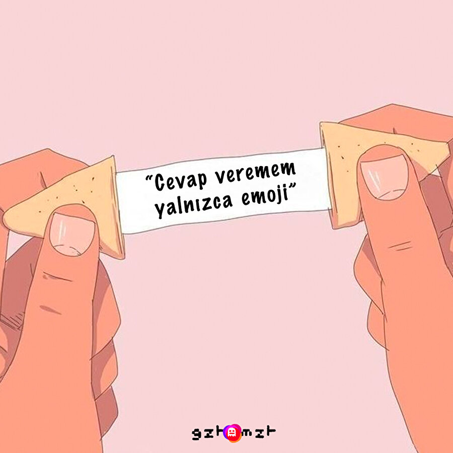 İstemediğimiz bir mesaj alınca vereceğimiz tepki