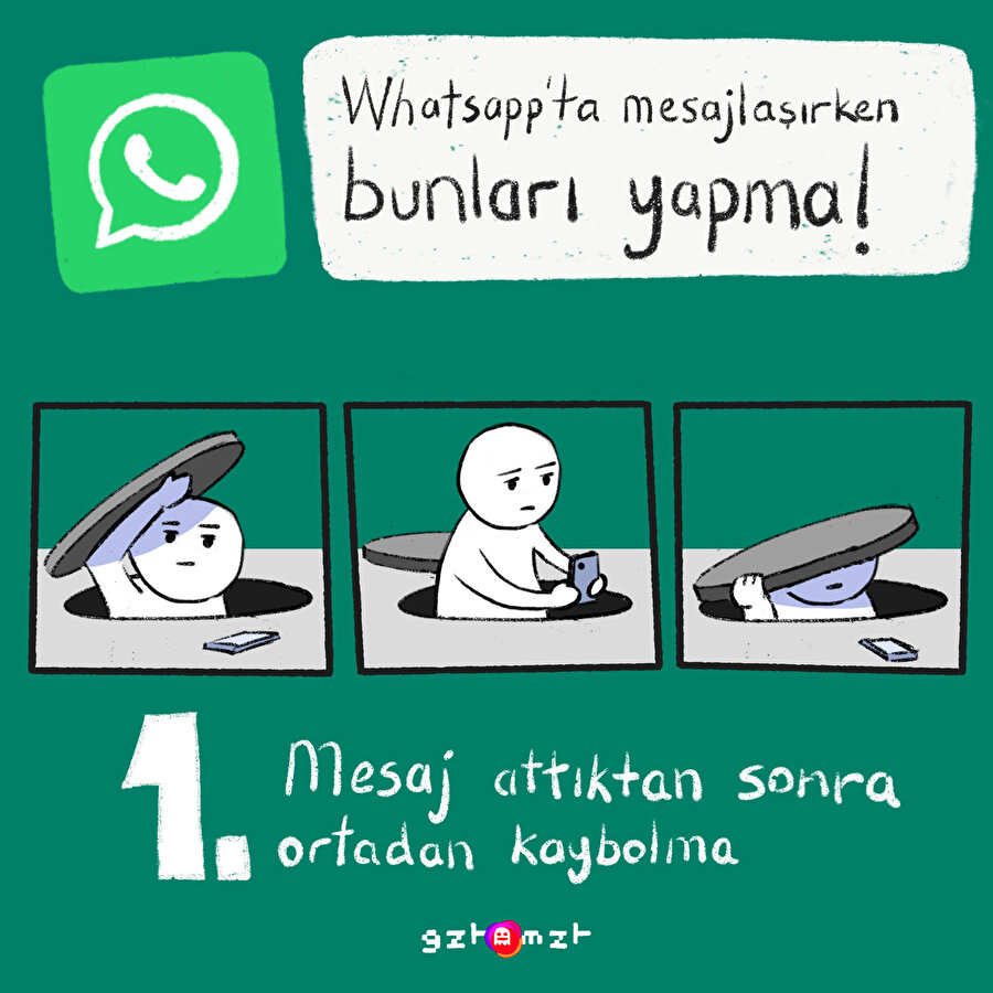 Whatsapp'ta mesajlaşırken yapılmaması gerekenler
