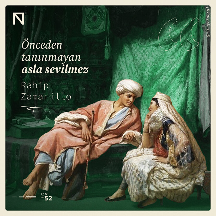 Aşina olmak sevgiyi getirir