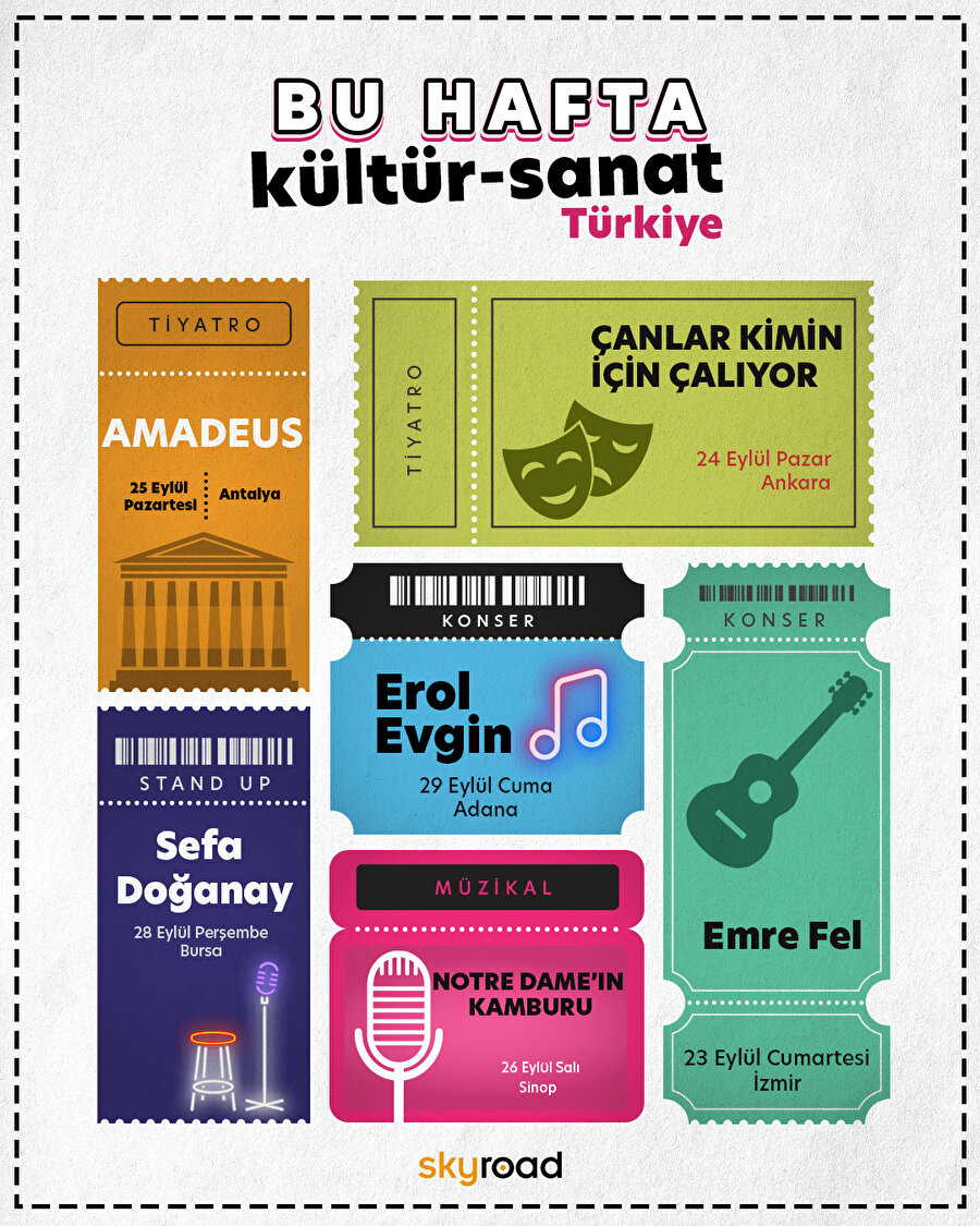Haftanın sanat haberleri 23-29 Eylül 🎭🖼