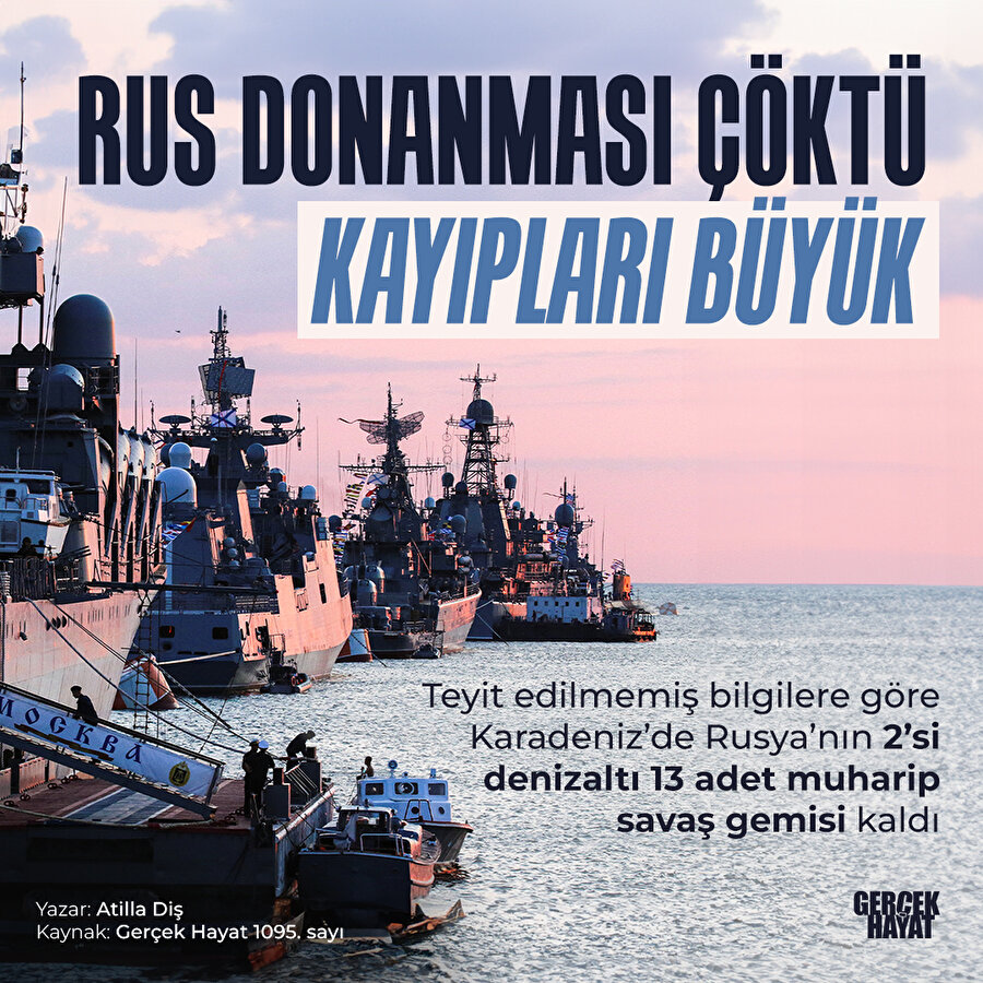 Rus donanması büyük yara aldı