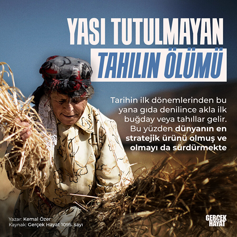 Buğdaya sahip olan dünyanın efendisi olur