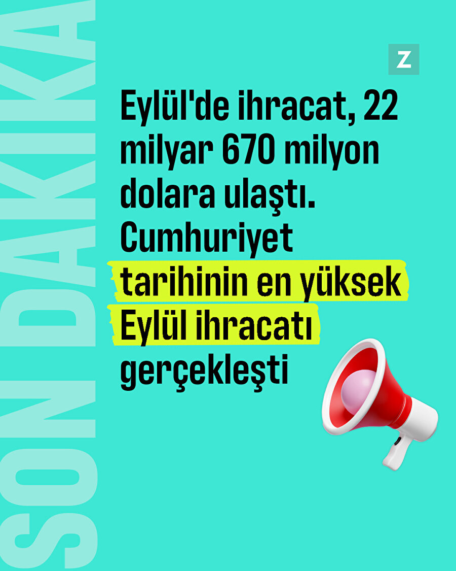 Eylül ayında ihracat rekoru