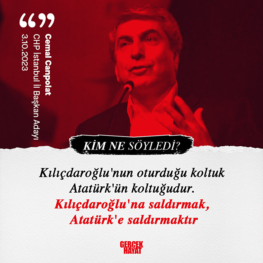Kılıçdaroğlu'na saldırmak Atatürk'e saldırmakmış 