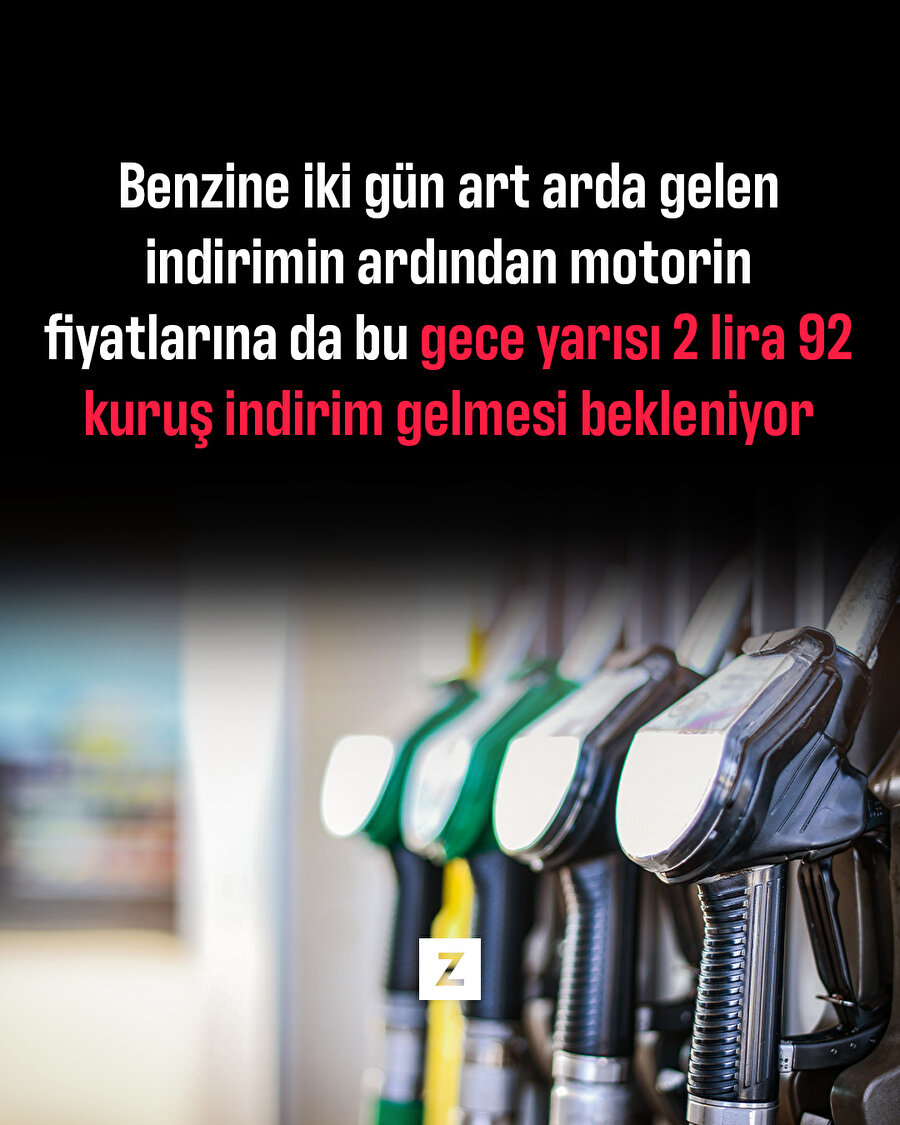 Benzin Ve Motorinde Indirim