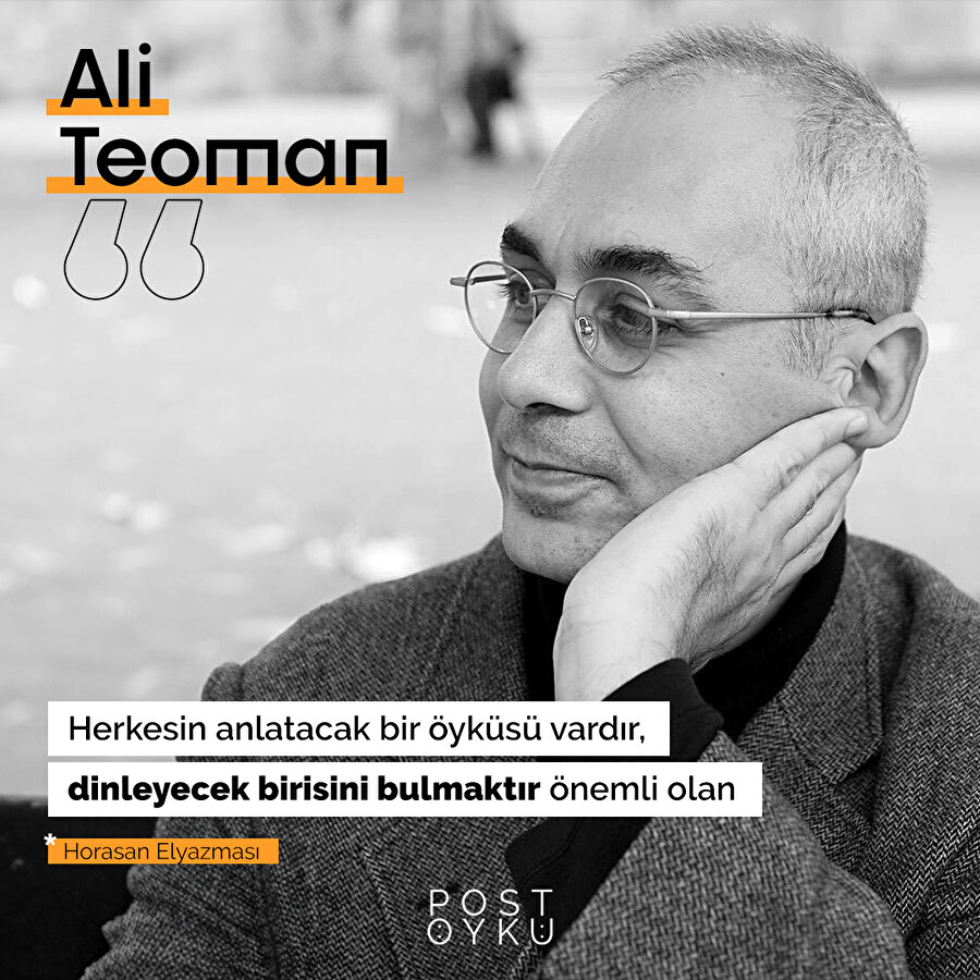 Ali Teoman'dan Öykü Üzerine 