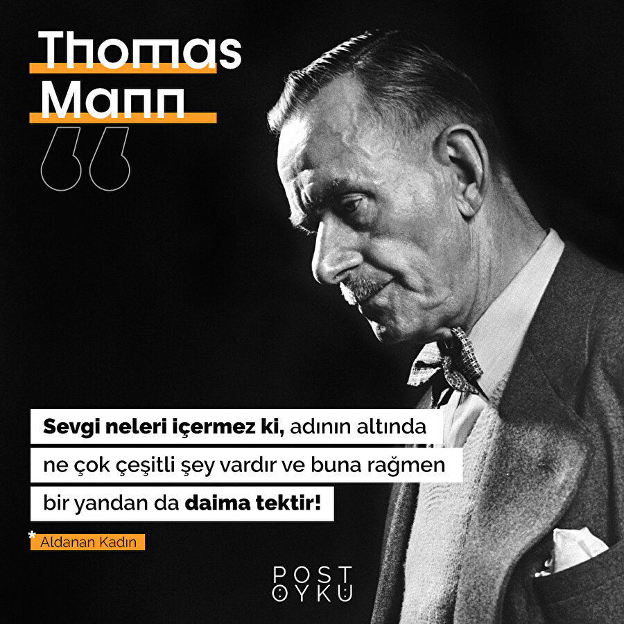 Thomas Mann'den sevgi üzerine