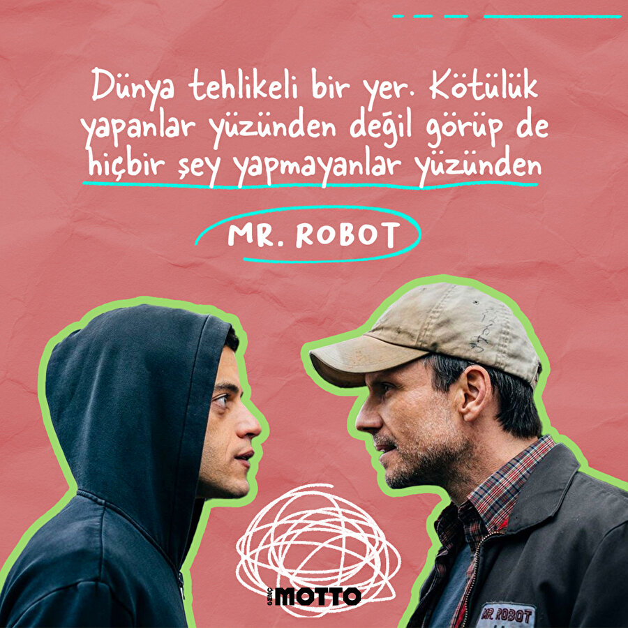 Mr. Robot filminden Filistin olayları hakkında 