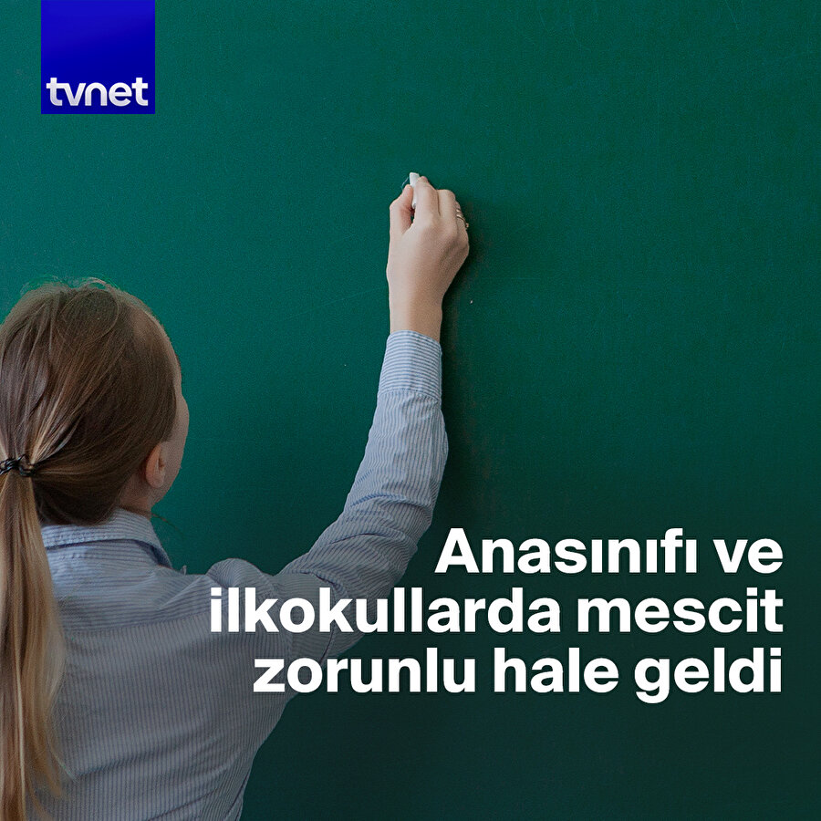 Anasınıfı ve ilkokullarda mescit zorunlu oldu