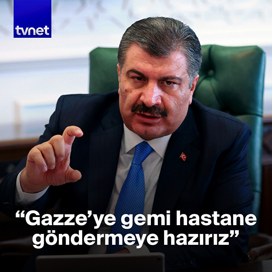 Gazze’ye gemi hastane göndermeye hazırız