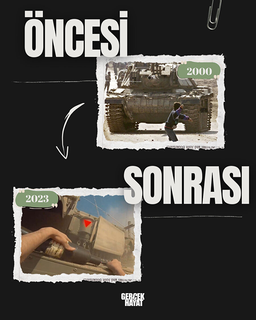 Tarihin akışı: Tanklara atılan taştan imha edilen tanklara