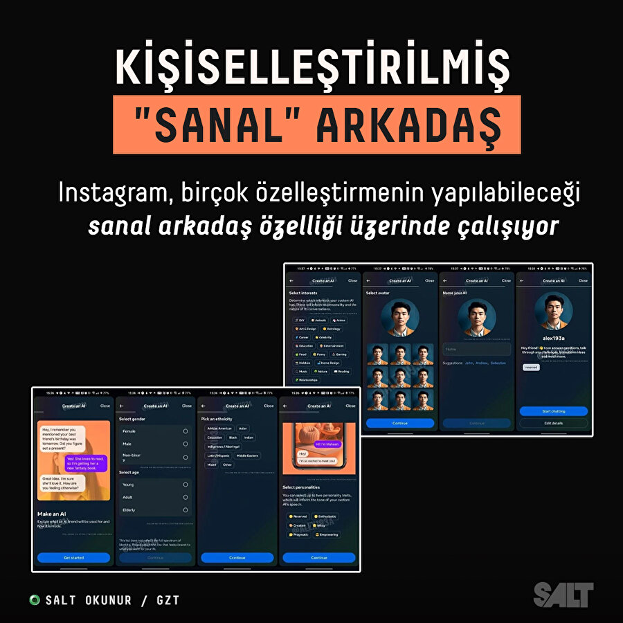 Kişiselleştirilmiş "sanal" arkadaş