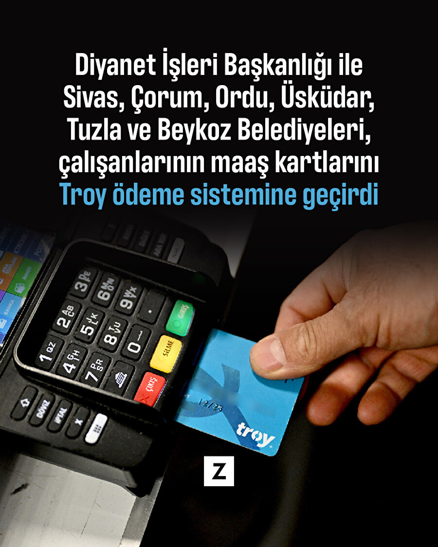 Belediyelerden emsal karar! Maaş kartları Troy'a geçiyor