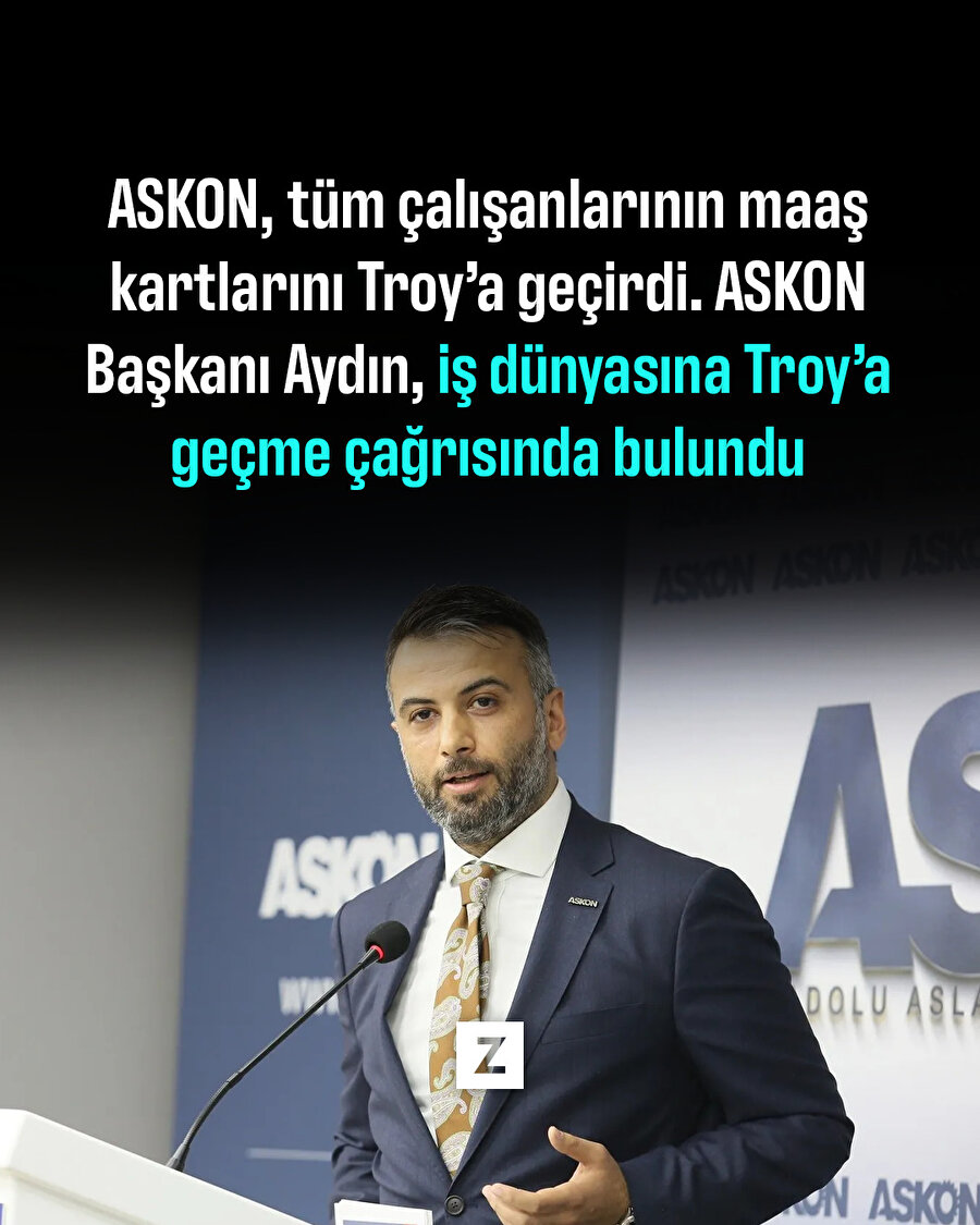 ASKON'dan Troy'a destek