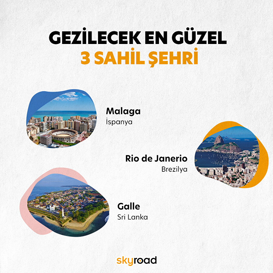 Gezilecek en güzel üç sahil şeridi 🙌🏻