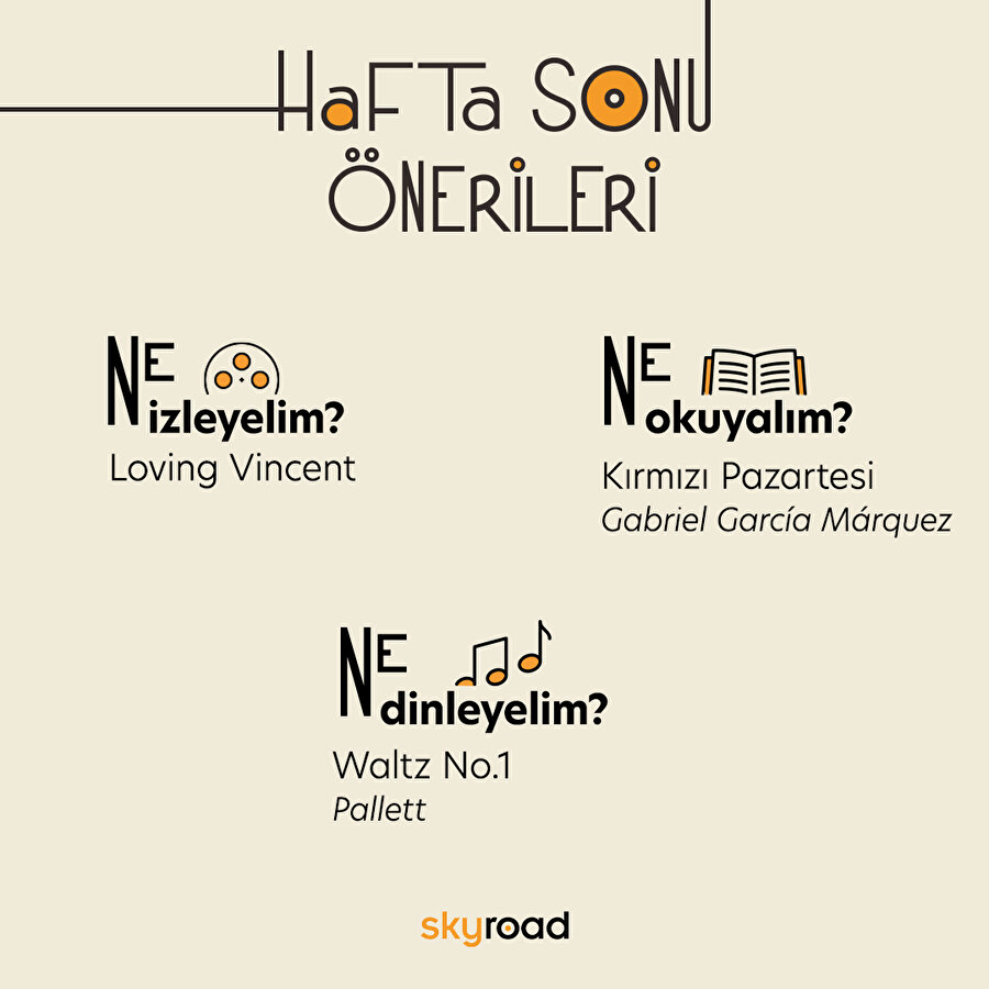 Hafta sonu önerileri 🎈