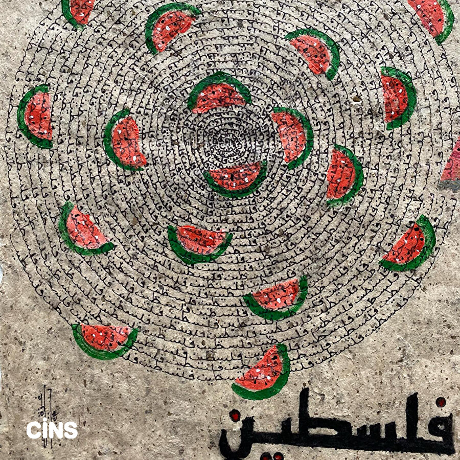 Özgür Filistin sanatta 