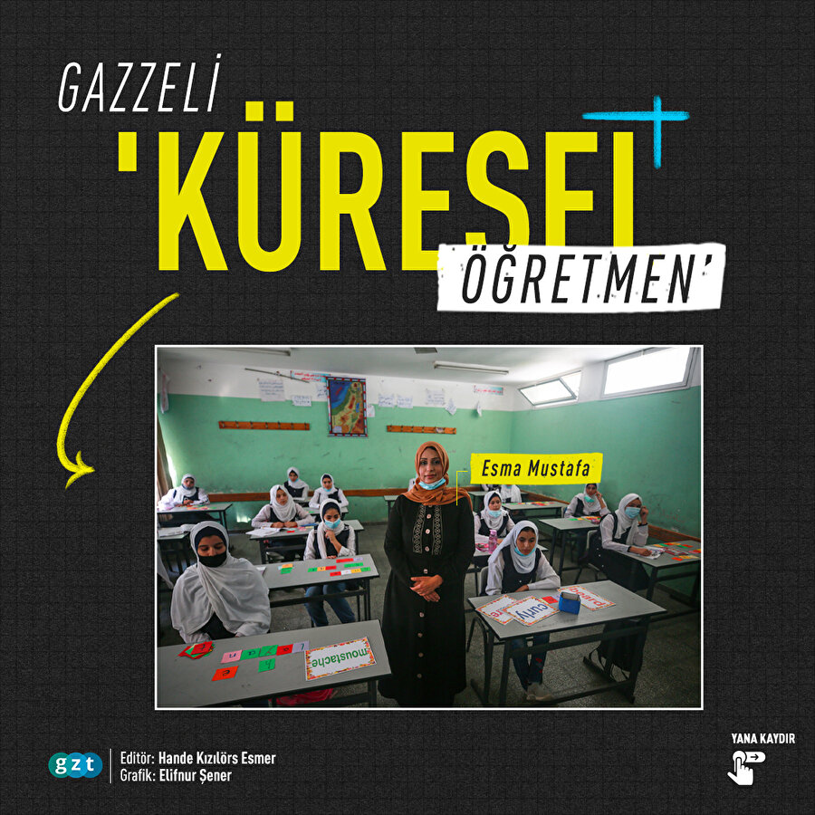 Gazzeli 'Küresel Öğretmen'