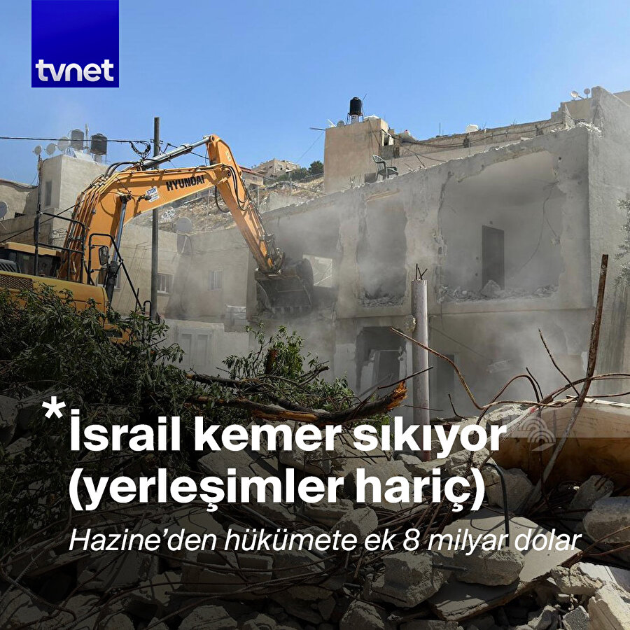 İsrail'in "savaş bütçesinde" Yahudi yerleşimlerin payı hükümette çatlağa yol açtı