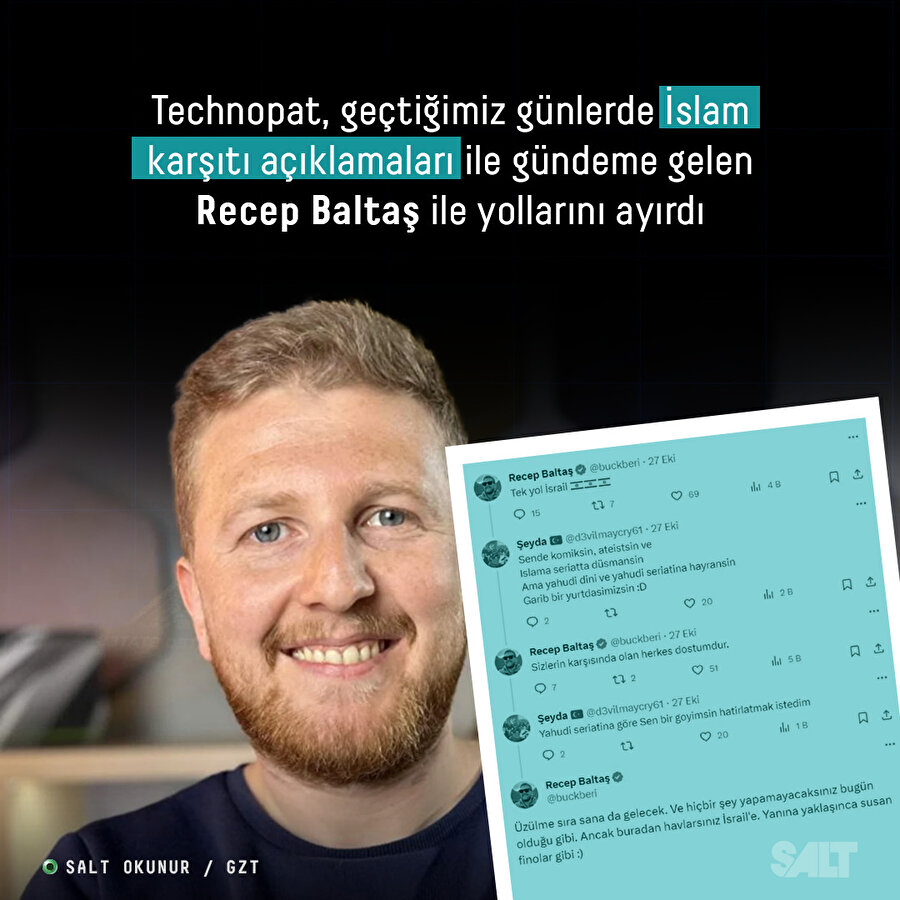 Technopat, Recep Baltaş ile yollarını ayırdı