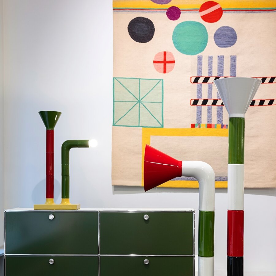 Rengarenk modüler aydınlatmalar 