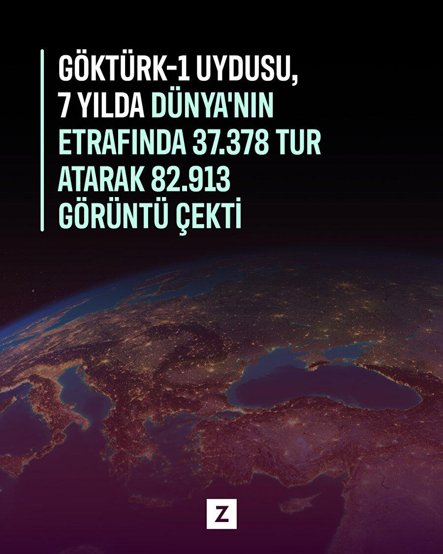 GÖKTÜRK-1 7 yaşında