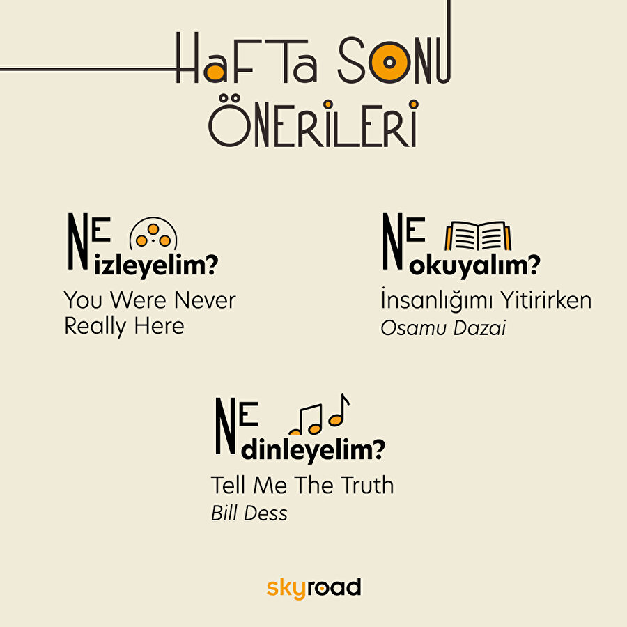 Haftasonu önerileri 🙌🏻