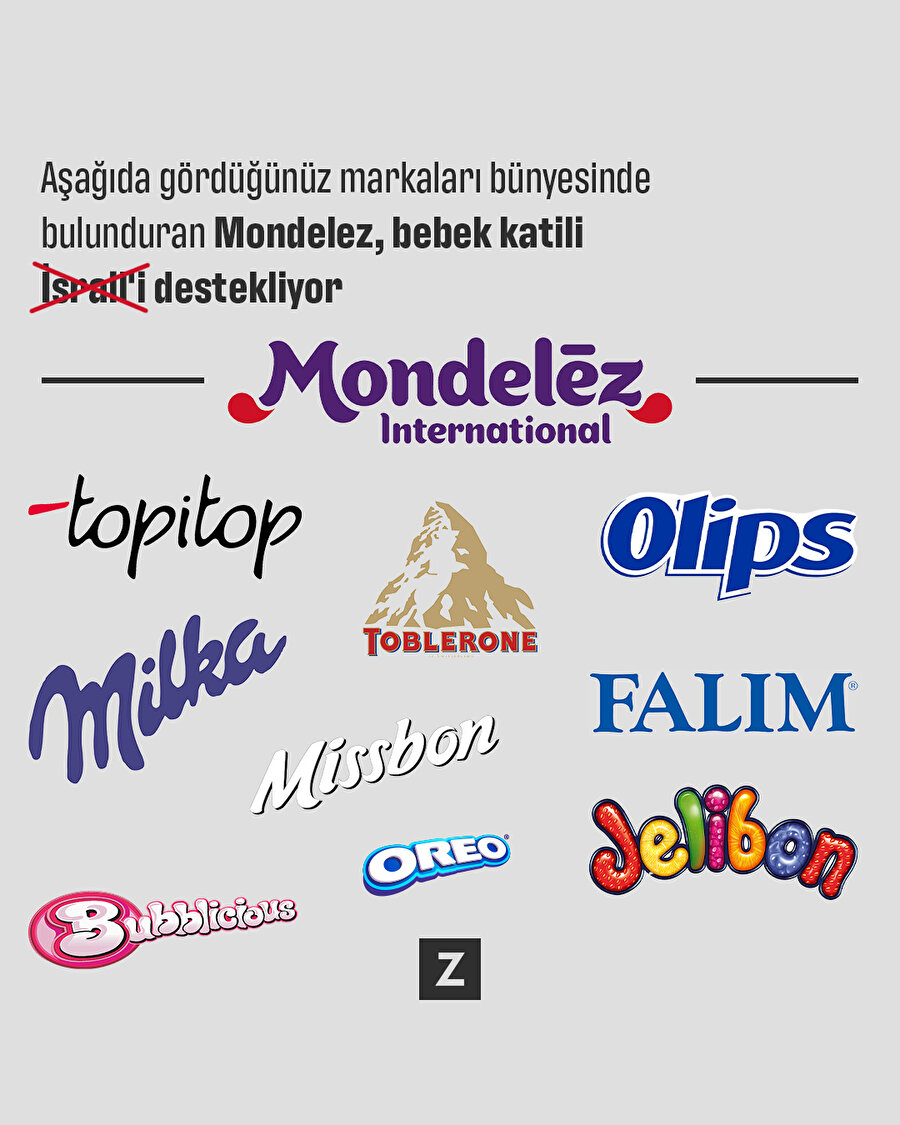 Bu markalar da İsrail destekçisi