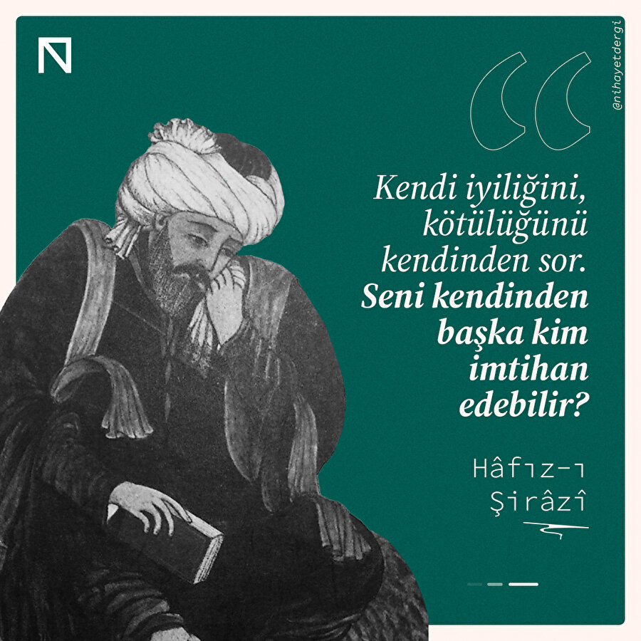 Hâfız- Şirâzî'den kendini tanımak üzerine