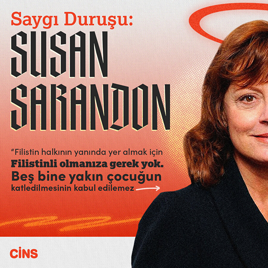 Saygı duruşu: Susan Sarandon