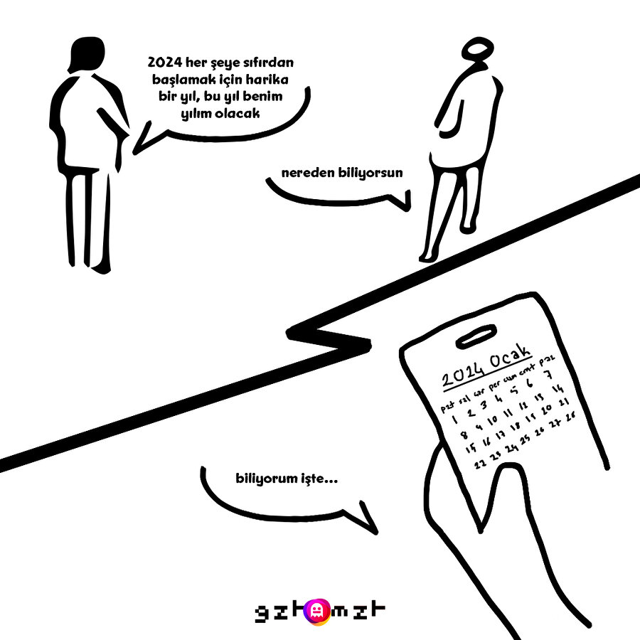 Saçma sapan şeylere inanmayacağım mantığımı dinleyeceğim dedikten 2 sn sonra