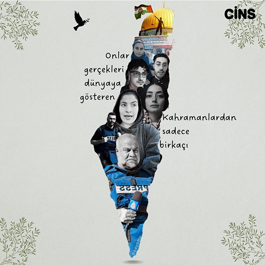 Filistin'in izdüşümü: Gazeteciler