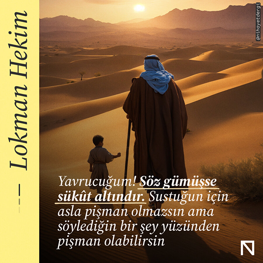 Lokman Hekim'den nasihat