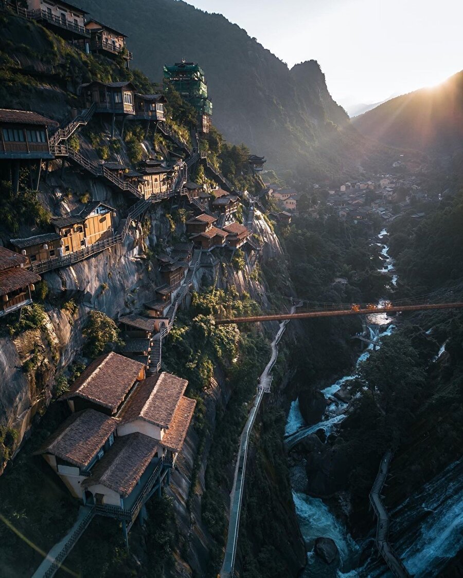 Çin’de eşsiz bir kanyon: Wangxian Kanyonu 📍