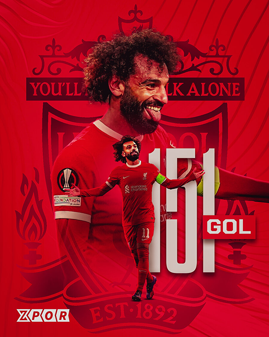 Salah, 151 gole ulaştı! 
