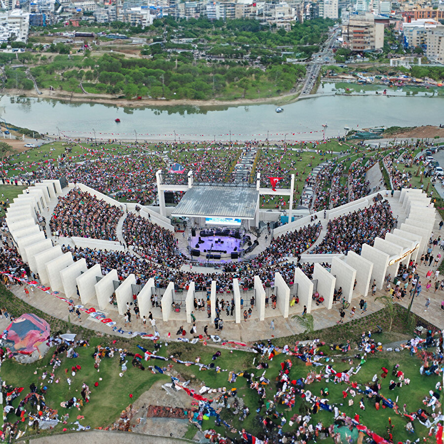 2022 yılında tamamlanan Didim Amfi Tiyatrosu 