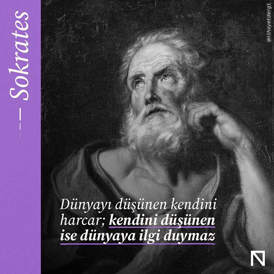 Sokrates'den kendini harcamak