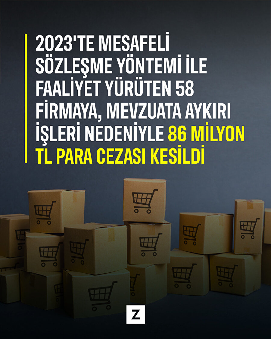 Ticaret Bakanlığı'ndan 86 milyon TL ceza