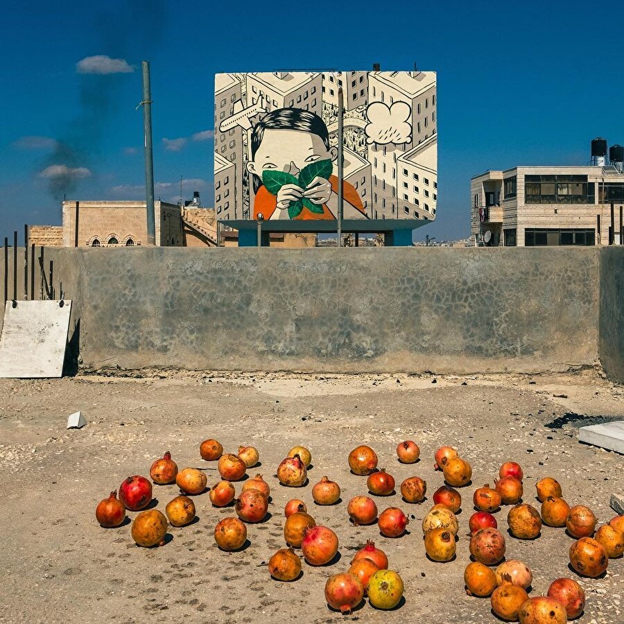 Anlam dolu duvar resimleri ile İtalyan sanatçı Francesco Camillo Giorgino 🧡