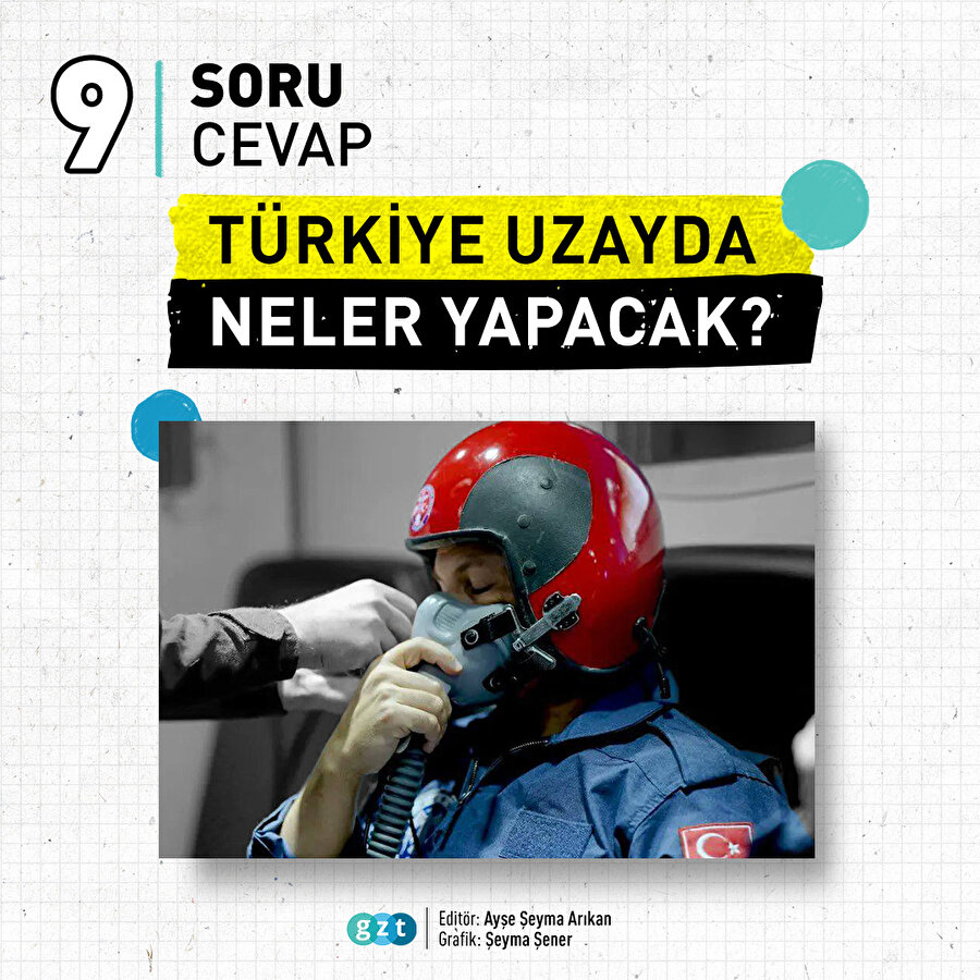Türkiye'nin uzay yolculuğu başlıyor
