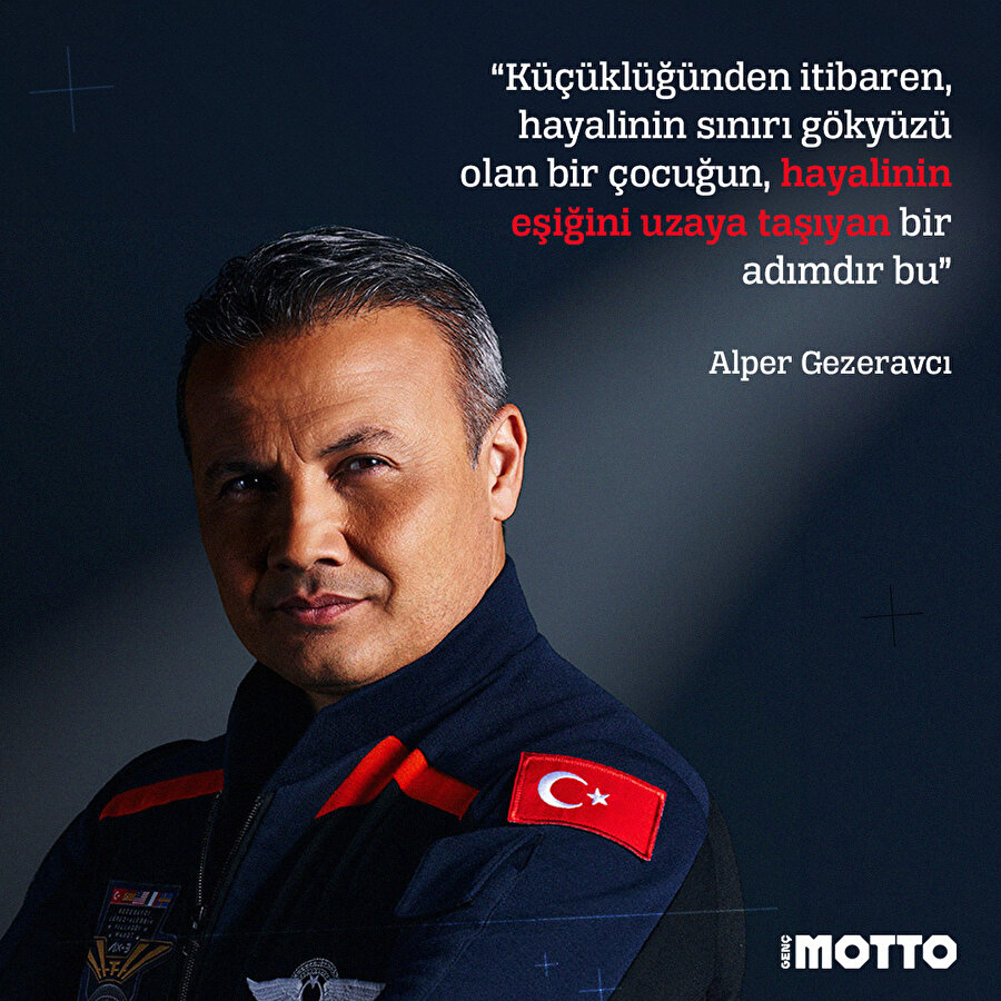 Hayalin eşiğini uzaya taşıyan adım!