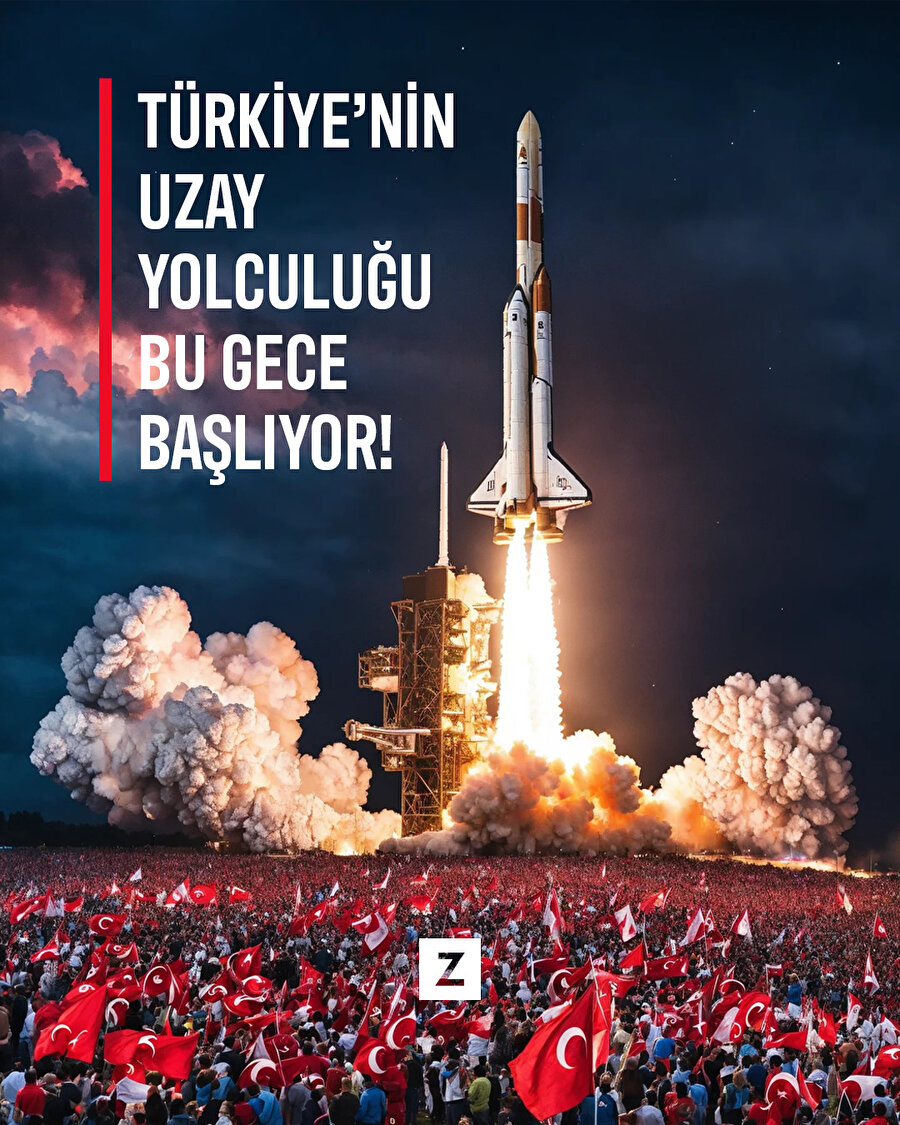 Türkiye'nin uzay yolculuğu başlıyor!