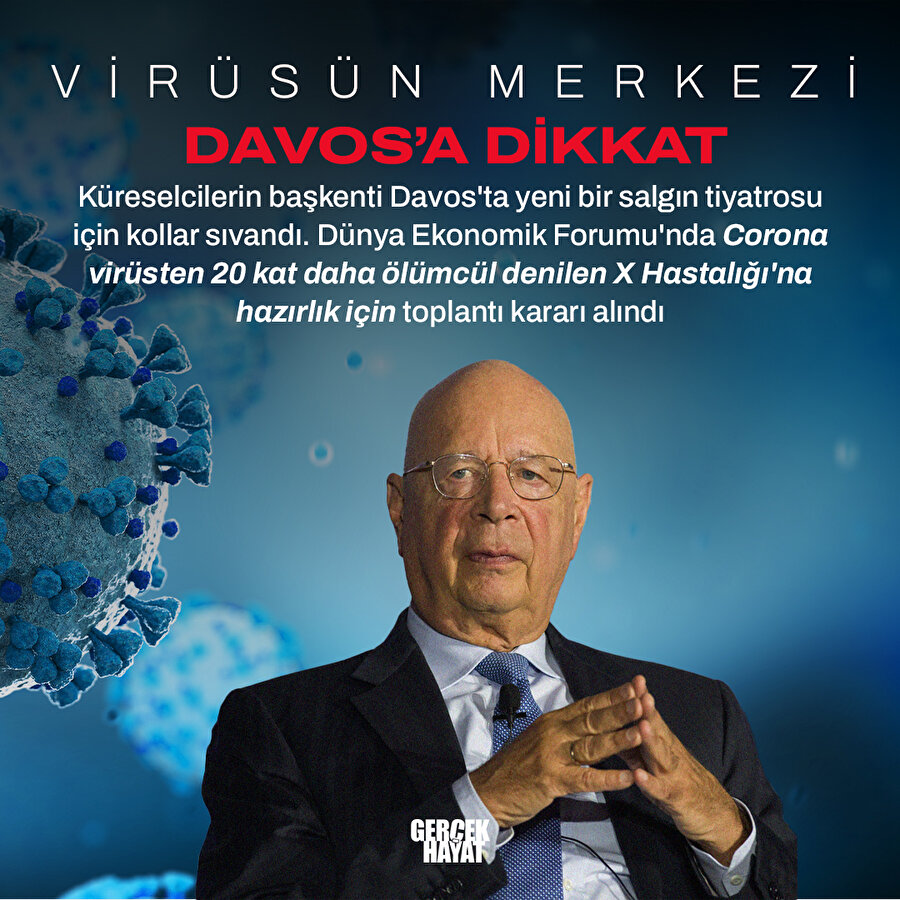 Küreselci Siyonist çete salgın tertipliyor