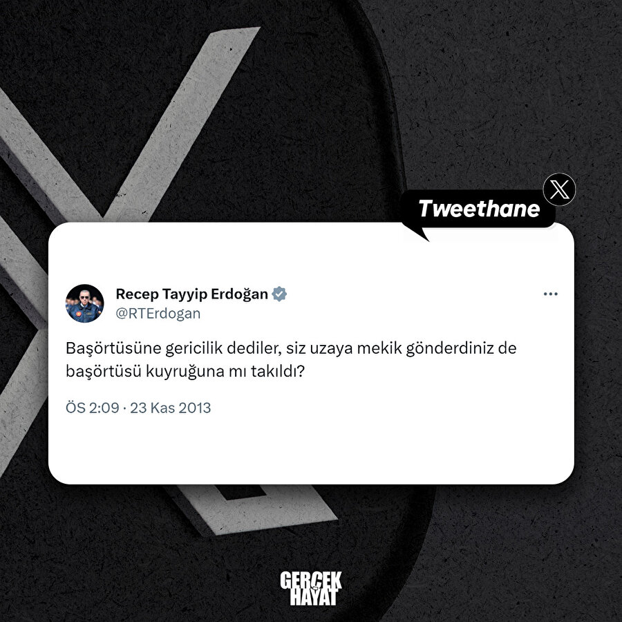 Başörtüsü mekiğin kuyruğuna mı takıldı?